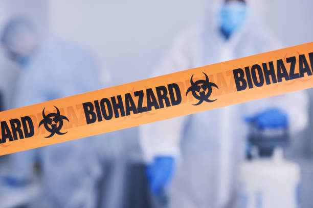 Professional Infectious Disease Decontamination technician working in Pomona, CA